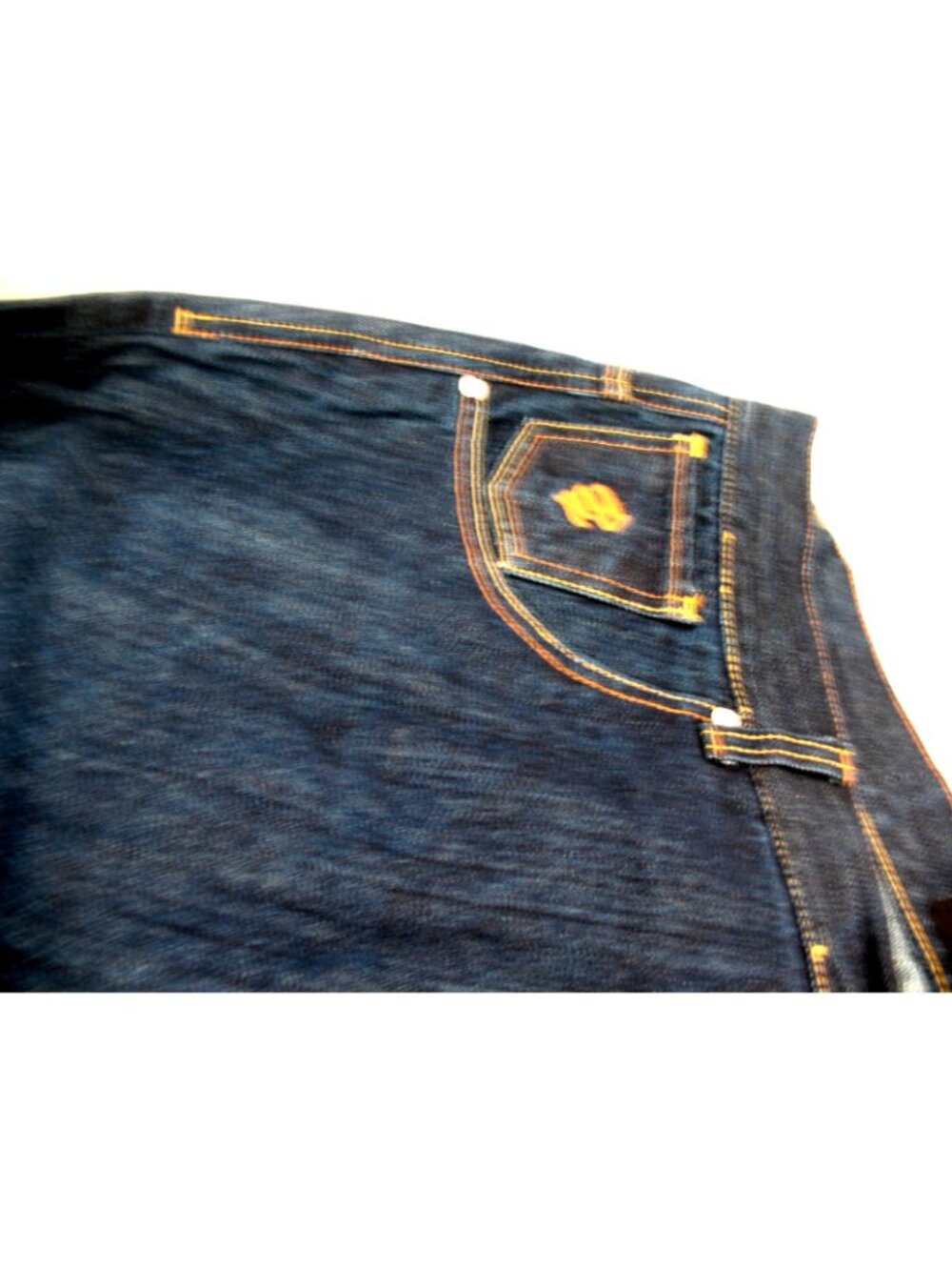 Vintage Rocawear Jeans Mens 44x34 Blue Wide Leg Baggy Streetwear Denim Y2K 90S - Picture 5 of 7